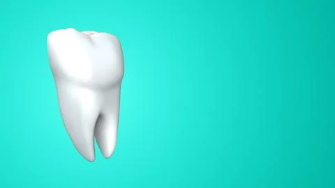 Tooth with Bacteria Germs Explaining Dental Hygiene and Oral Health Stock Illustration