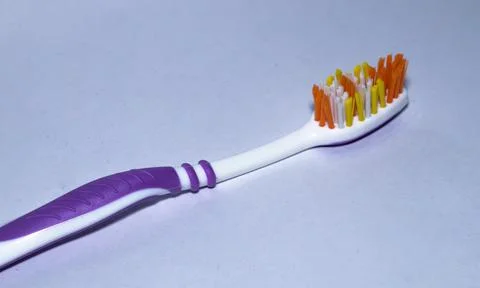 Tooth brush isolated in white background Stock Photos