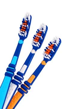 Tooth-brushes Foto stock