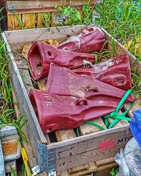 Tooth bucket Stock Photos