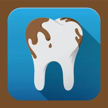 Tooth With Cavity Stock-Illustration