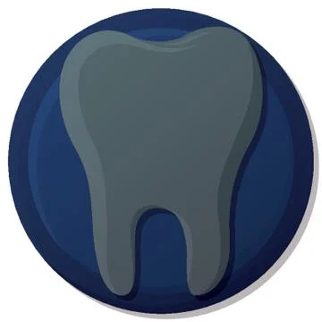Tooth With Cavity Stock Illustration