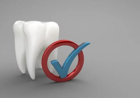 Tooth Check Stock Illustration