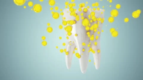 Tooth cleaning Stock Footage 21587622