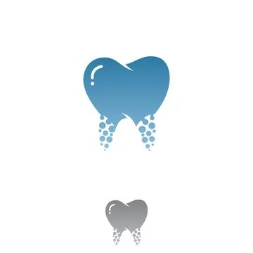Tooth concept for dental technology Stock Illustration