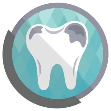 Tooth Decay Stock Illustration