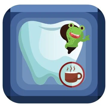 Tooth Decay Stock Illustration