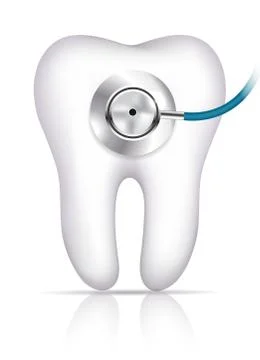 Tooth diagnostic Illustrazione stock