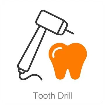 Tooth Drill Stock Illustration