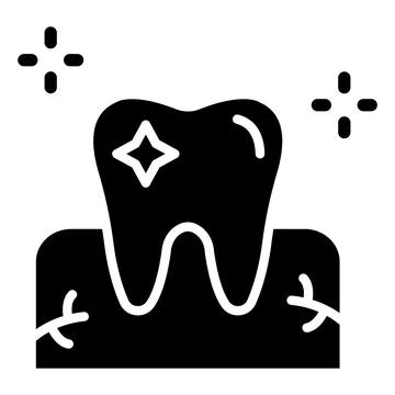 Tooth Hygiene Vector Icon Design Illustration Stock Illustration