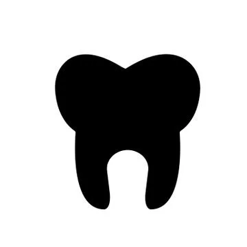 Tooth icon element of dentistry icon for mobile concept and web apps. Thin li Stock Illustration