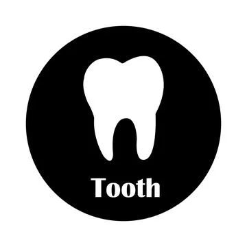 Tooth icon Stock Illustration