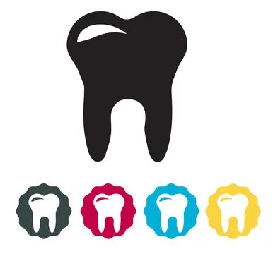Tooth Icon - Illustration Stock Illustration