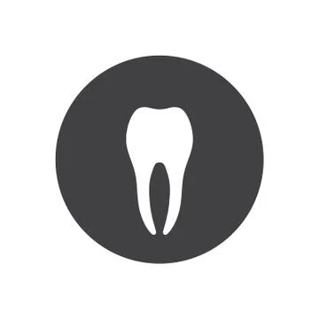 Tooth icon vector Stock Illustration