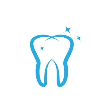 Tooth logo icon Stock Illustration