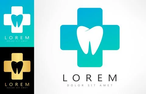 Tooth logo vector. Dentistry design. Stock Illustration