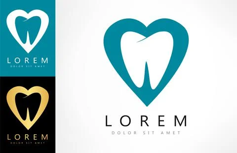 Tooth logo vector. Dentistry design. Stock Illustration