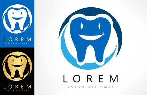 Tooth logo vector. Dentistry design. Stock Illustration