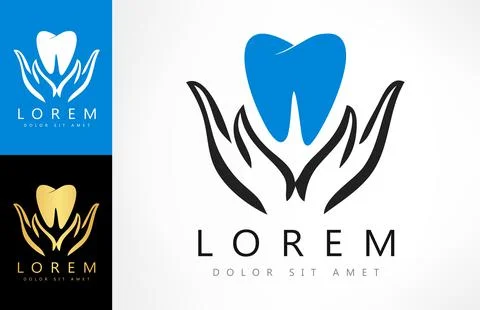 Tooth logo vector. Dentistry design. Stock Illustration