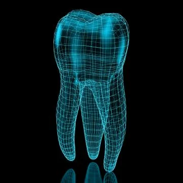 Tooth mesh Stock Photos