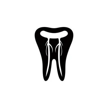 A tooth with nerves icon. Elements of dental icon. Premium quality graphic Illustrazione stock