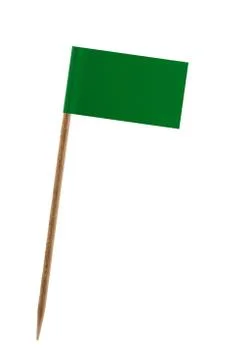 Tooth pick wit a small paper flag of libia Stock Illustration