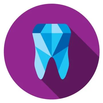 Tooth symbol icon. Vector illustration Stock Illustration