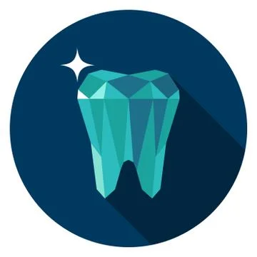 Tooth symbol icon. Vector illustration Stock Illustration