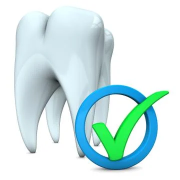 Tooth tick 스톡 일러스트