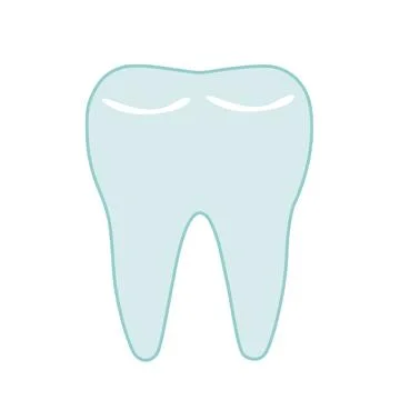 Tooth vector illustration isolated. Dental Inspection Banner Иллюстрация