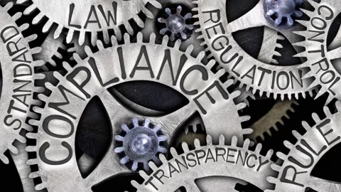 Tooth Wheels with Compliance Concept Stock-Footage 158930752
