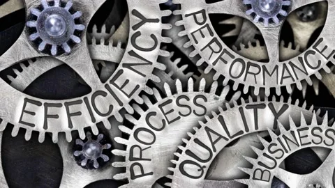 Tooth Wheels with Efficiency, Performance, Process and Quality Video stock 171716200