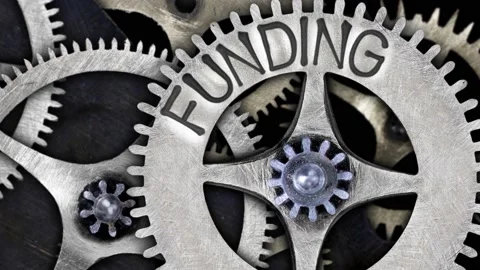 Tooth Wheels with Funding Concept Video stock 220726955
