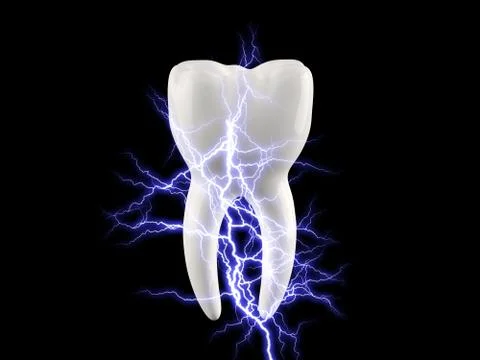 Toothache concept Stock Illustration