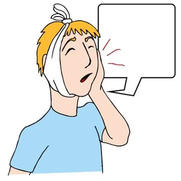 Toothache Stock Illustration