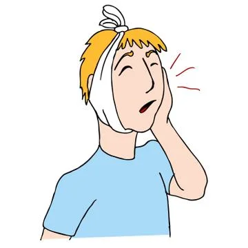 Toothache Stock Illustration