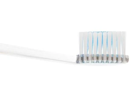 Toothbrush close-up Stock Photos