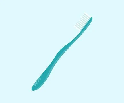 Toothbrush dentistry concept vector design and illustration. Stock Illustration