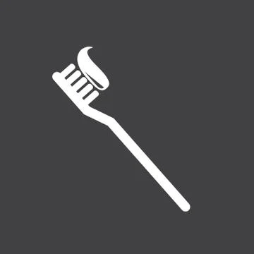Toothbrush icon Stock Illustration