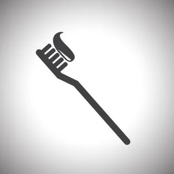 Toothbrush icon Stock Illustration