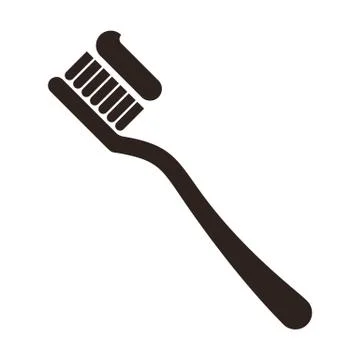 Toothbrush icon Stock Illustration