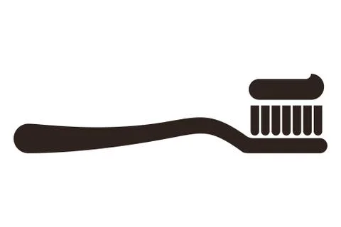 Toothbrush icon Stock Illustration