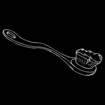 Toothbrush icon. Stock Illustration