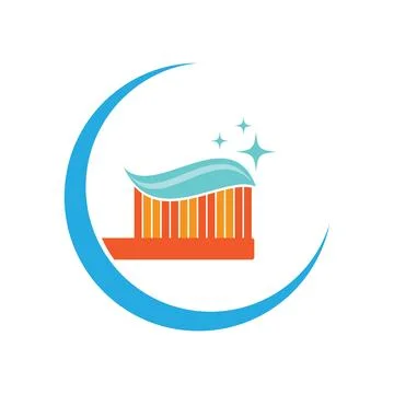 Toothbrush icon vector Illustration