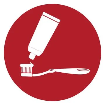 Toothbrush icon vector illustration Stock Illustration