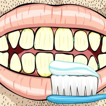 Toothbrush Stock-Illustration