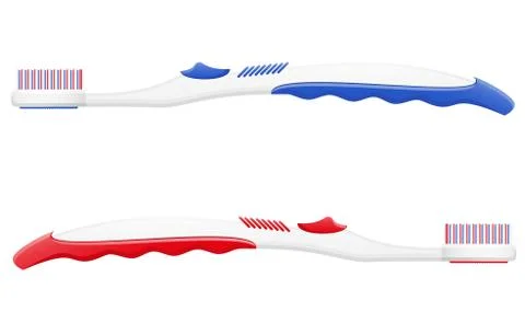 Toothbrush illustration Stock Illustration