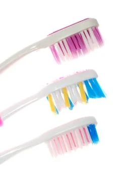 Toothbrush isolated Stock-Fotos
