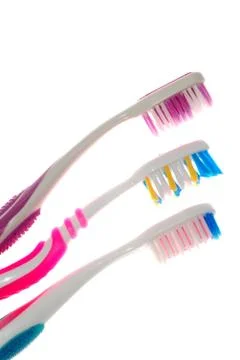 Toothbrush isolated on white background Foto stock