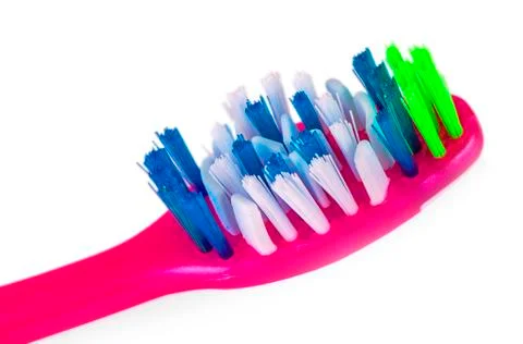 Toothbrush isolated on white background Stock Photos